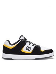 DC Sneakersy DC SHOES CURE DC01681110 Biały. Białe buty sportowe casual DC, bez wzorów, z nubiku, bez zapięcia. Za 239.99 zł.