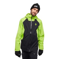 Kurtka narciarska męska Black Diamond Recon LT Stretch Shell. Zielone kurtki narciarskie i snowboardowe Black Diamond, m, bez wzorów, narciarskie. Za 1,039.99 zł.