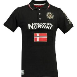 Koszulka polo w kolorze czarnym. Koszulki polo marki Geographical Norway Men. W wyprzedaży za 90.95 zł.