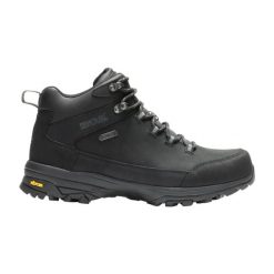 Buty trekkingowe Regatta Burrell II. Brązowe buty turystyczne Regatta, bez wzorów, z gumy, bez zapięcia, trekkingowe. Za 550.50 zł.
