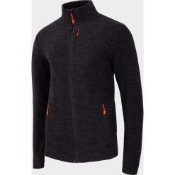 Polar męski. Brązowe bluzy z polaru 4F, m, bez wzorów, z polaru, bez kaptura. W wyprzedaży za 129.99 zł.