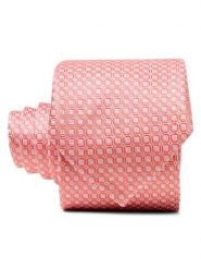 BOSS Jedwabny krawat Mężczyźni pomarańczowy, ONE SIZE. Brązowe krawaty i muchy Boss, bez wzorów, z jedwabiu. Za 179.95 zł.