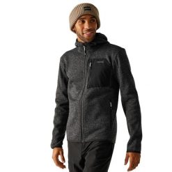 Bluza Polarowa Męska Melanżowy Pełen Suwak Newhill. Czerwone bluzy z kapturem Regatta, l, bez wzorów, z dzianiny, z kapturem. Za 103.99 zł.