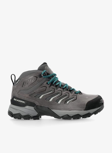 Buty turystyczne męskie Scarpa Moraine Mid Pro Gtx. Szare buty turystyczne Scarpa, bez wzorów, z gore-texu, bez zapięcia, trekkingowe, gore-tex. Za 849.99 zł.