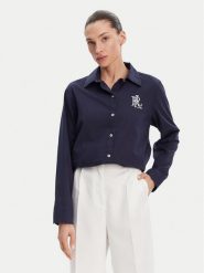 LAUREN RALPH LAUREN Koszula 20529276 Granatowy Regular Fit. Niebieskie koszule Lauren Ralph Lauren, m, bez wzorów, z bawełny, bez kołnierzyka, bez ramiączek. Za 609.99 zł.