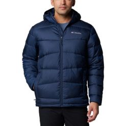 Kurtka ocieplana męska Columbia Fivemile Butte II Hooded Jkt z kapturem. Niebieskie kurtki Columbia, m, bez wzorów, z kapturem. Za 600.50 zł.