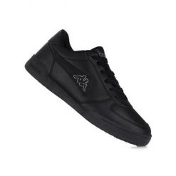Buty do chodzenia męskie Kappa Matera. Czarne buty sportowe casual Kappa, bez wzorów, z materiału, bez zapięcia. Za 216.00 zł.