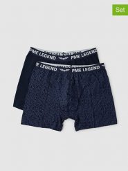 PME Legend Bokserki (2 pary) w kolorze granatowym rozmiar: 3XL. Niebieskie bokserki PME Legend, xl, bez wzorów. Za 91.45 zł.