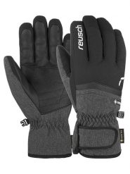 Reusch Rękawiczki funkcyjne "Fergus GTX" w kolorze czarno-szarym rozmiar: 10,5. Czarne rękawiczki Reusch, bez wzorów, z gore-texu. Za 177.74 zł.