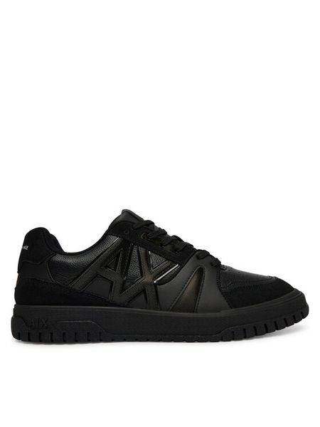 Armani Exchange Sneakersy XM003609 AF29100 UC001 Czarny. Czarne buty sportowe casual Armani Exchange, bez wzorów, ze skóry, bez zapięcia. Za 754.99 zł.