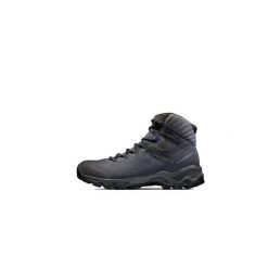 Buty trekkingowe Mammut Mercury IV Mid GTX nubuck Terracare Gore‑Tex Vibram®. Czarne buty trekkingowe Mammut, bez wzorów, z gore-texu, bez zapięcia. Za 741.45 zł.