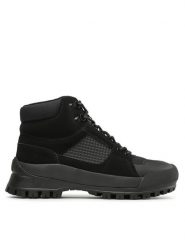 Tommy Jeans Trzewiki Tjm Urbans Boot Mid EM0EM01339 Czarny. Czarne botki sznurowane Tommy Jeans, bez wzorów, z jeansu, bez obcasa, bez zapięcia. Za 799.99 zł.
