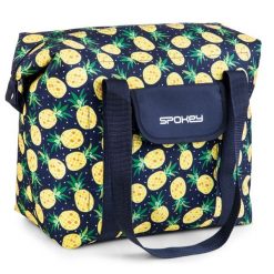 Torba turystyczna termiczna Spokey San Remo. Białe torby na ramię Spokey, bez wzorów, z materiału, na ramię, duże, bez dodatków. Za 59.99 zł.