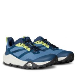 Trekkingi The North Face. Niebieskie buty trekkingowe The North Face, bez wzorów, bez zapięcia. Za 339.99 zł.