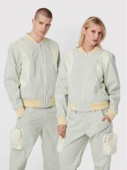 2005 Kurtka bomber Unisex 2005 X Leeves „Panel” Beżowy Regular Fit. Brązowe kurtki 2005, m, bez wzorów, z syntetyku, bez kaptura. Za 309.99 zł.