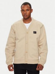 Hugo Kardigan Dacardigo 50516705 Beżowy Relaxed Fit. Brązowe swetry rozpinane Hugo, m, bez wzorów, z bawełny, bez kołnierzyka, bez ramiączek. Za 619.99 zł.