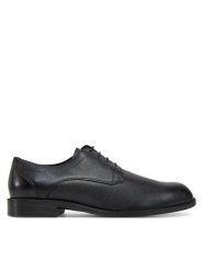BOSS Półbuty Tayil 50536145 Czarny. Czarne eleganckie półbuty Boss, bez wzorów, ze skóry, bez obcasa, bez zapięcia. Za 509.99 zł.