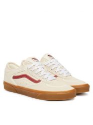 Vans Tenisówki Rowley Classic VN000SF4I661 Kremowy. Białe trampki Vans, m, bez wzorów, bez zapięcia. Za 399.99 zł.