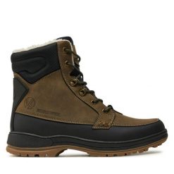 Trapery Kimberfeel. Brązowe trapery Kimberfeel, bez zapięcia. Za 629.99 zł.