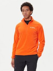 Adidas Polar Multi Essentials JM3124 Pomarańczowy Regular Fit. Brązowe bluzy z polaru Adidas, m, bez wzorów, z polaru, bez kaptura. Za 159.99 zł.