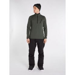 Koszulka męska Protest HUMANS 1/4 zip top. Szare bluzy Protest, m, bez wzorów, bez kaptura. Za 259.99 zł.