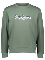 Pepe Jeans Bluza w kolorze khaki rozmiar: S. Brązowe bluzy Pepe Jeans, s, bez wzorów, z bawełny, bez kaptura. Za 152.95 zł.