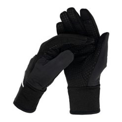 Rękawiczki trekkingowe Smartwool Active Fleece Wind Mitten. Czarne rękawiczki Smartwool, bez wzorów. W wyprzedaży za 221.55 zł.