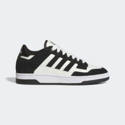 Sneakersy męskie ADIDAS Rapid Court Low. Białe buty do koszykówki Adidas, bez zapięcia, do koszykówki. W wyprzedaży za 199.99 zł.