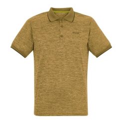 Koszulka Polo Męska Jersey Remex II. Brązowe koszulki polo Regatta, m, bez wzorów, z jersey, bez kołnierzyka, bez ramiączek. Za 93.99 zł.