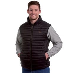 Ogrzewana kurtka narciarski czlowiek Therm-ic Set PowerVest Heat bez Rekawów. Czarne kurtki THERM-IC, m, bez wzorów, z puchu, bez kaptura. Za 1,099.00 zł.