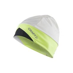 Czapka Craft Adv Lumen Fleece. Białe czapki zimowe Craft, bez wzorów, z polaru. Za 185.00 zł.