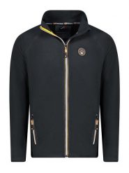 Geographical Norway Kurtka polarowa "Tugim" w kolorze czarnym rozmiar: S. Czarne kurtki Geographical Norway, s, bez wzorów, z polaru, bez kaptura. Za 70.41 zł.