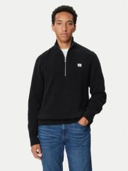 Calvin Klein Jeans Sweter LV04RH327G Czarny Regular Fit. Czarne swetry rozpinane Calvin Klein Jeans, l, bez wzorów, z bawełny, bez kołnierzyka, bez ramiączek. Za 381.99 zł.