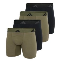 Bokserki Active Flex Cotton Ergonomic 4 pak. Bokserki Adidas, m, bez wzorów, z bawełny. Za 298.00 zł.