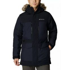 Męska kurtka zimowa Columbia Marquam Peak Fusion. Czarne kurtki Columbia, na zimę, m, bez wzorów, bez kaptura. W wyprzedaży za 1,104.00 zł.