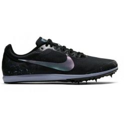 Buty do biegania męskie Nike Zoom Rival D 10 U. Czarne buty do biegania Nike, bez wzorów, z materiału, bez zapięcia, do biegania, nike zoom. Za 442.00 zł.