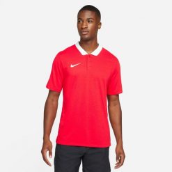 Koszulka sportowa męska Nike Drifit Park 20. Białe t-shirty sportowe Nike, bez wzorów, bez ramiączek, do piłki nożnej. Za 209.99 zł.