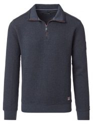 CASAMODA Sweter w kolorze niebieskim rozmiar: XL. Niebieskie swetry nierozpinane CASAMODA, xl, bez wzorów, z bawełny, bez kołnierzyka, bez ramiączek. Za 211.45 zł.