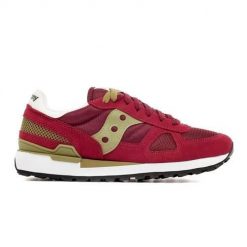 Buty do chodzenia męskie Saucony Shadow Original. Czerwone buty sportowe casual Saucony, bez wzorów, z gumy, bez zapięcia. W wyprzedaży za 299.00 zł.