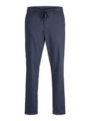 Jack & Jones Spodnie w kolorze granatowym rozmiar: L. Niebieskie spodnie materiałowe Jack & Jones, na co dzień, l, bez wzorów, z materiału. Za 149.95 zł.