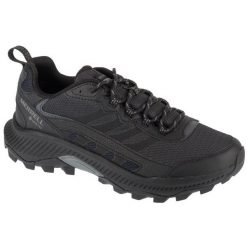 Buty Merrell Speed Strike 2 Gtx J037825 czarne. Czarne buty turystyczne bez wzorów, z gumy, bez zapięcia, do biegania. Za 708.57 zł.