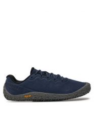 Merrell Trekkingi Vapor Glove 6 Ltr J067865 Granatowy. Niebieskie buty trekkingowe Merrell, bez wzorów, ze skóry, bez zapięcia. Za 599.99 zł.