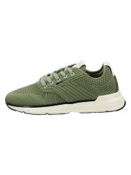 GANT Footwear Skórzane sneakersy "Beeker" w kolorze zielonym rozmiar: 41. Zielone buty sportowe casual GANT Footwear, bez wzorów, bez zapięcia. Za 288.18 zł.