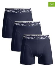 Muchachomalo Bokserki (3 pary) w kolorze granatowym rozmiar: L. Niebieskie bokserki MUCHACHOMALO, l, bez wzorów. Za 129.95 zł.