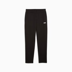 Puma Spodnie Ess Logo Tr Op 68678701. Czarne szorty Puma, m, bez wzorów, z dresówki. Za 127.99 zł.