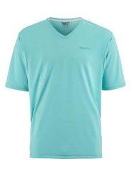 Craft Koszulka kolarska "Core Offroad XT" w kolorze turkusowym rozmiar: M. Niebieskie t-shirty sportowe Craft, bez wzorów, bez ramiączek, rowerowe. Za 86.99 zł.