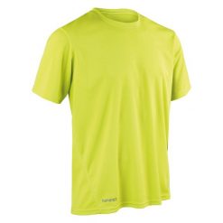 Koszulka Sportowa Unisex Dla Dorosłych. Zielone t-shirty sportowe SPIRO, bez wzorów, bez ramiączek, na jogę i pilates. Za 68.99 zł.