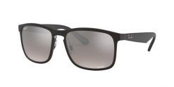 Okulary przeciwsłoneczne Ray-Ban Rb4264 Polarized+ Lenses. Czarne okulary przeciwsłoneczne Ray-Ban, prostokątne. Za 819.99 zł.