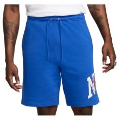 Odzież Męskie Nike. Niebieskia szorty Nike, m, bez wzorów. Za 247.99 zł.