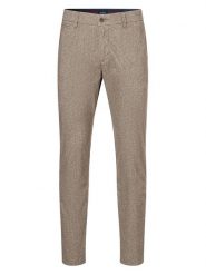 MAC Spodnie chino "Lennox" w kolorze jasnobrązowym rozmiar: W34/L32. Brązowe eleganckie spodnie MAC, l. Za 252.99 zł.